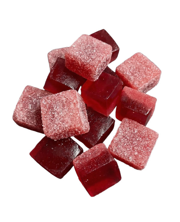 200mg Strawberry Mallows Asrtd Transparent
