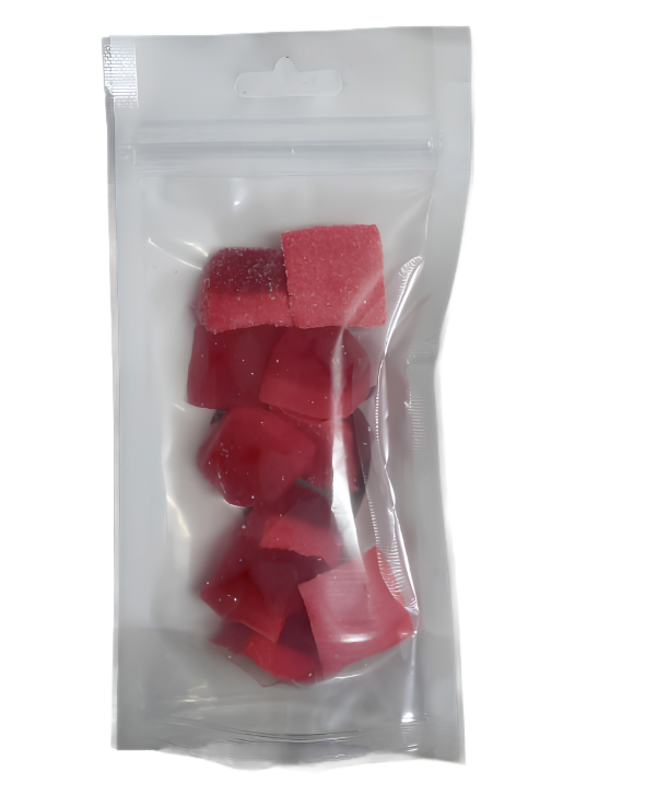 200mg Strawberry Mallows Back Transparent