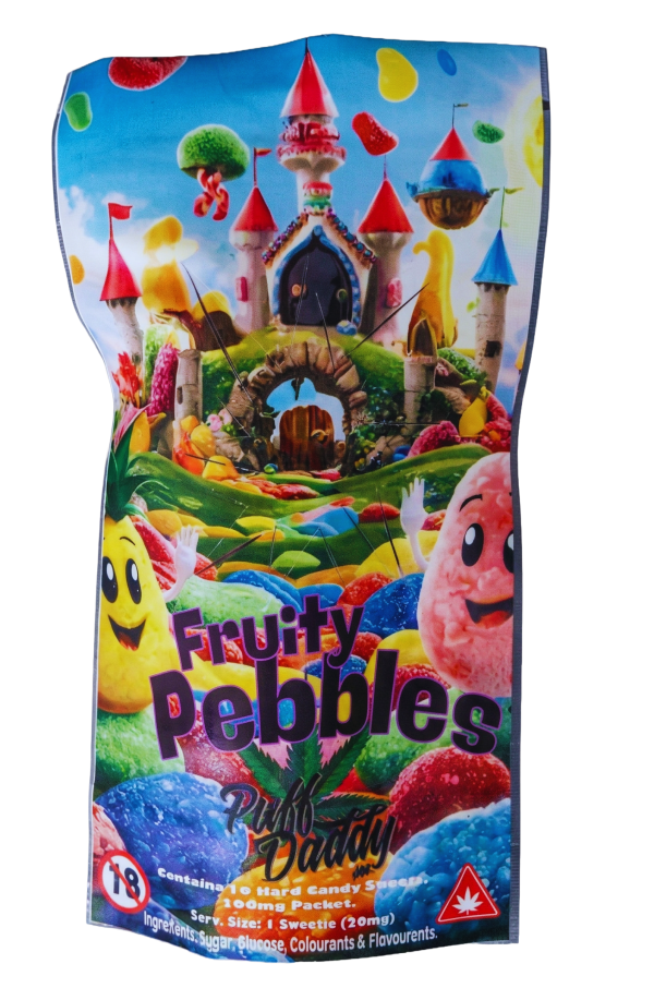 Fruity Pebbels Front 200mg Transparent